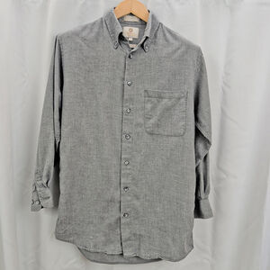 Men's Vintage Canadian Made Viyella Button Down Shirt Small